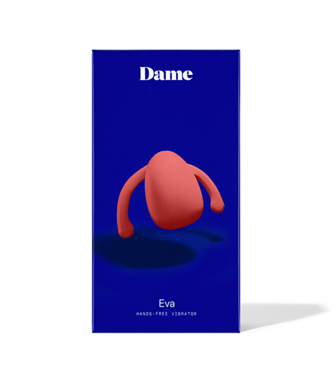 Dame - Eva ll Couples Vibrator Papaya