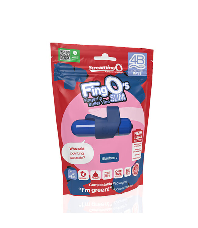 The Screaming O - 4B FingO SlimBlueberry