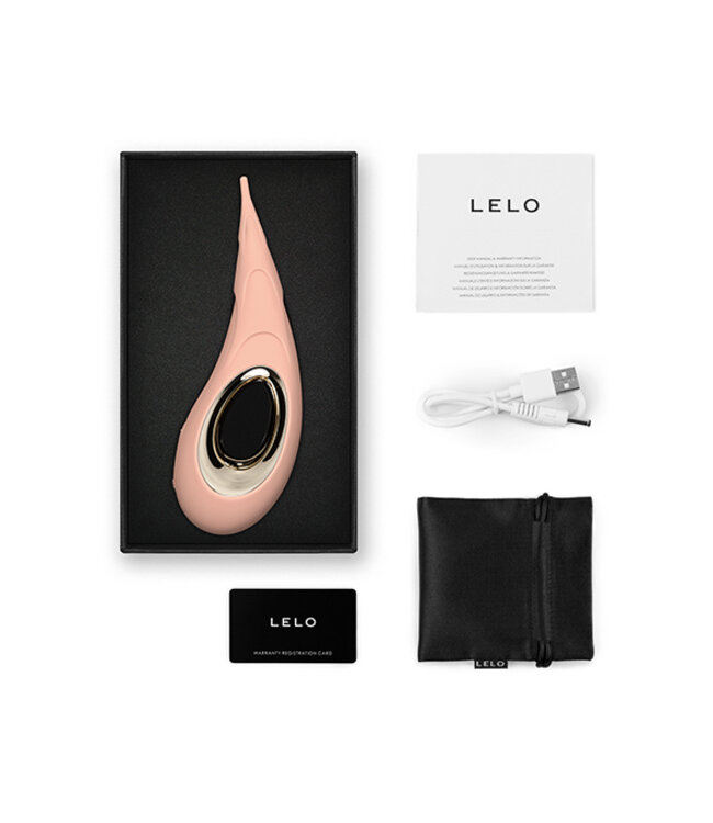 Lelo - Dot Cruise Clitoral Pinpoint Vibrator Peach Please