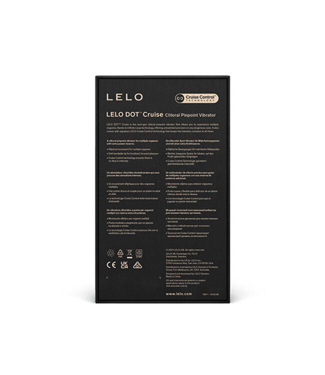 Lelo - Dot Cruise Clitoral Pinpoint Vibrator Lemon Sorbet