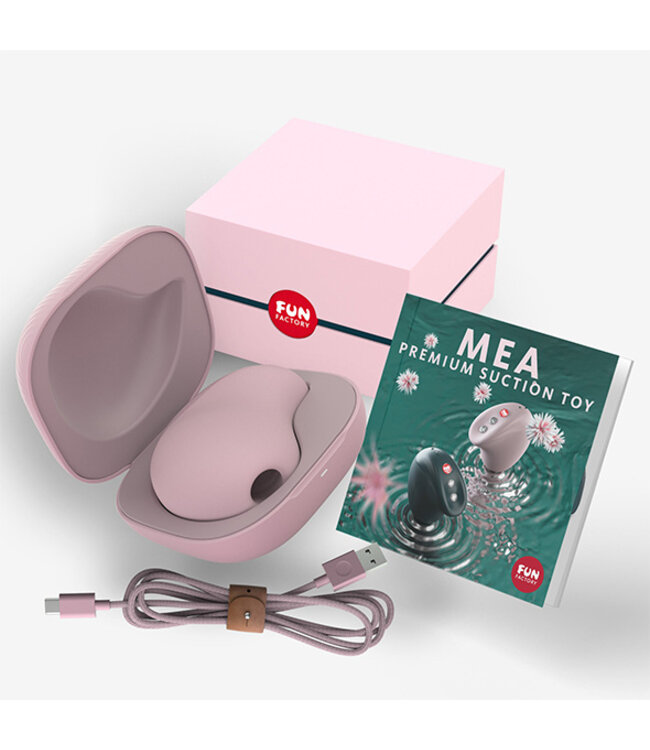 Fun Factory - Mea Suction Toy with Magnetic Wave Technology Powder Rose