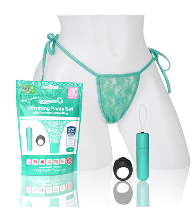 The Screaming O - My Secret Screaming O 4T Panty Vibe Kiwi