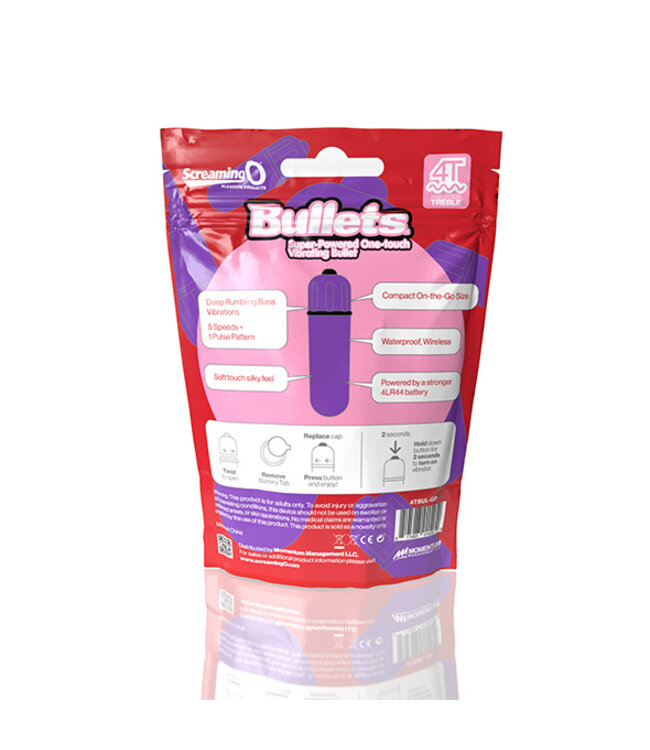 The Screaming O - 4T Bullet Grape