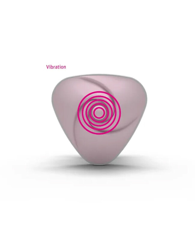 Mystim - Hearts Desire Lay-On Vibrator Roze