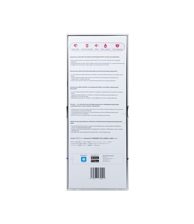 Lovense - Gravity Thrusting Dildo