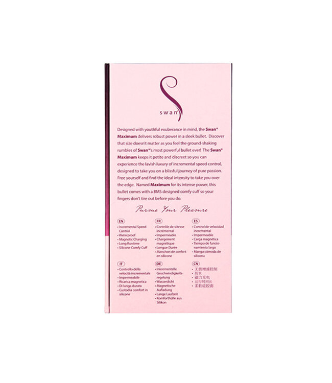 Swan - Oplaadbare Bullet Roze