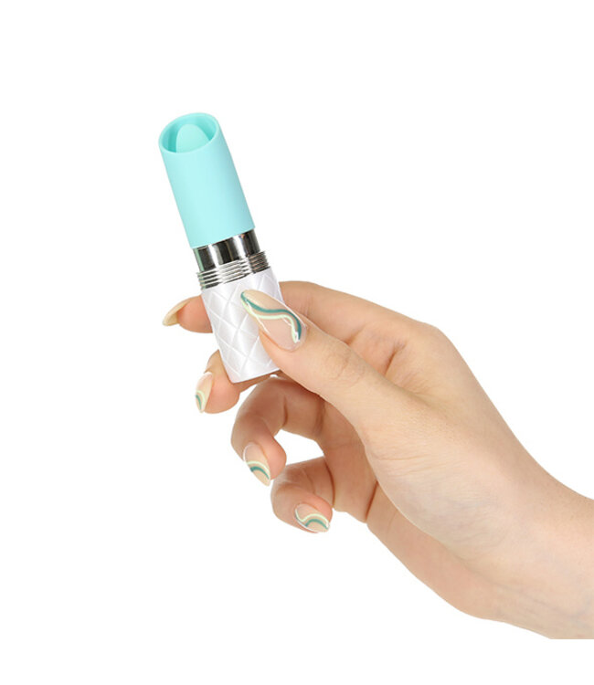Pillow Talk - Lusty Luxurious Flickering Massager Blauwgroen
