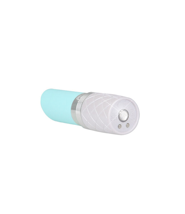 Pillow Talk - Lusty Luxurious Flickering Massager Blauwgroen