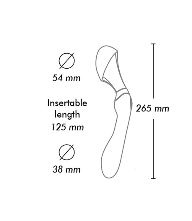 Shunga - Zoa Intimate Massager Black