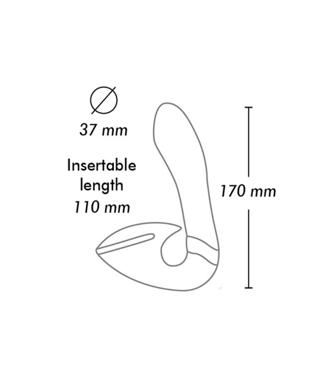 Shunga - Soyo Intimate Massager Raspberry