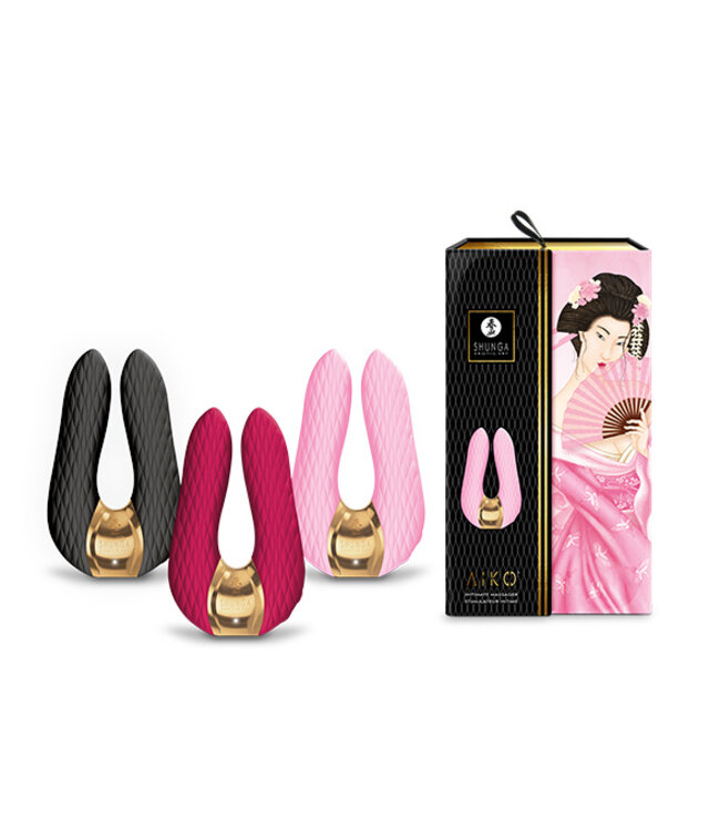 Shunga - Aiko Intimate Massager Raspberry