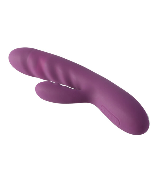 Svakom - Avery Powerful Thrusting Vibrator Lila