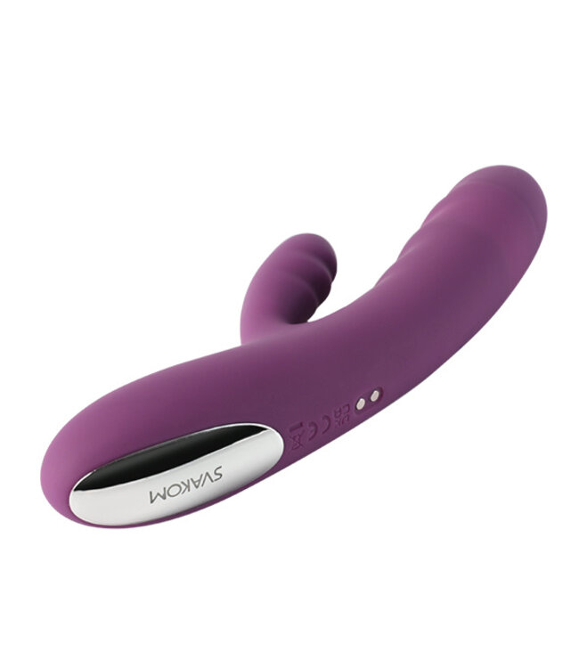 Svakom - Avery Powerful Thrusting Vibrator Lila