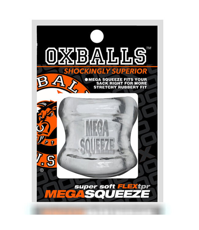 Oxballs - Mega Squeeze Ergofit Ballstretcher Clear