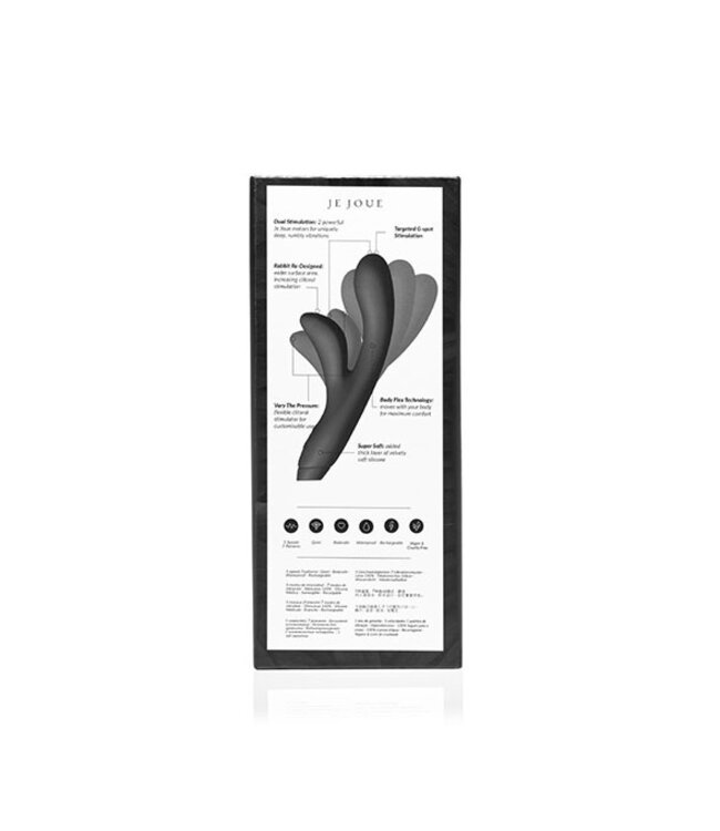 Je Joue - Hera Flex Rabbit Vibrator Black
