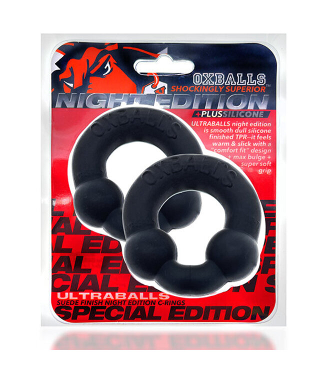 Oxballs - Ultraballs 2-pack Cockring Special Edition Night