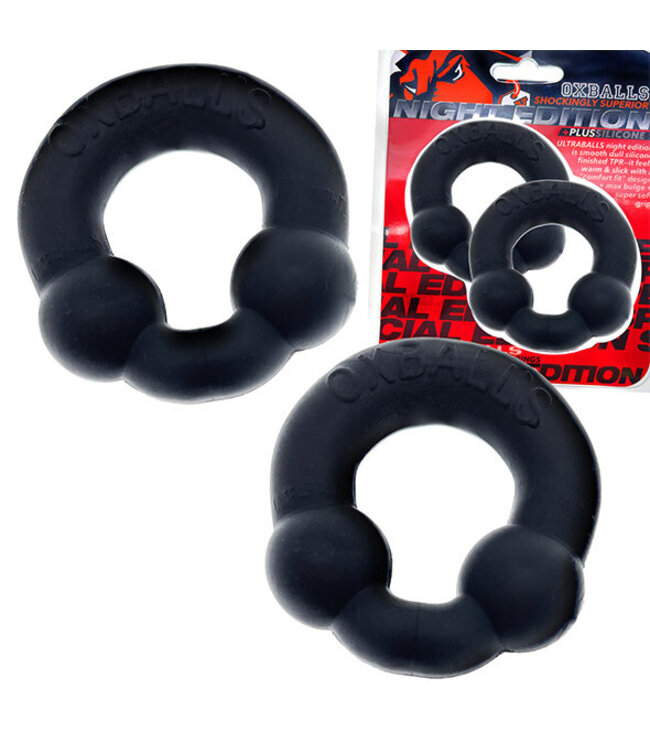 Oxballs - Ultraballs 2-pack Cockring Special Edition Night