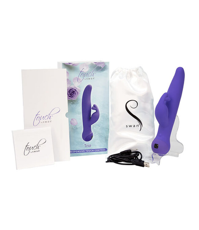 Swan - Trio Rabbit Vibrator Paars