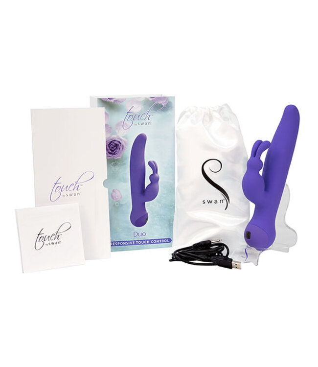 Swan - Duo Rabbit Vibrator Paars