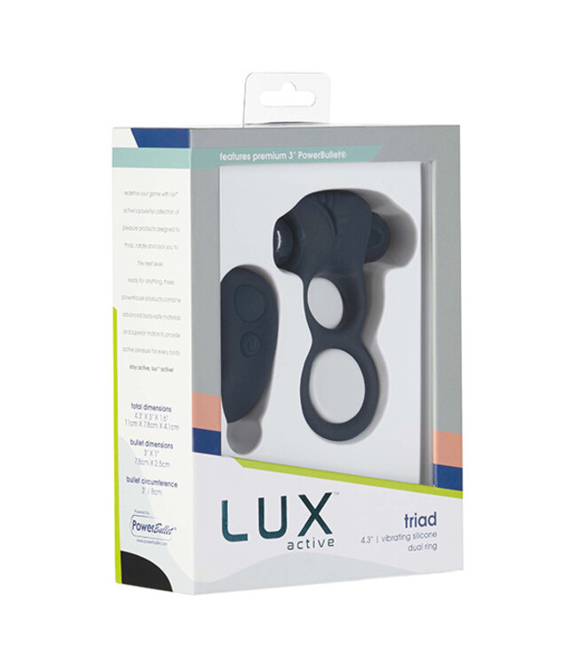 Lux Active - Triad Vibrerende Dual Ring
