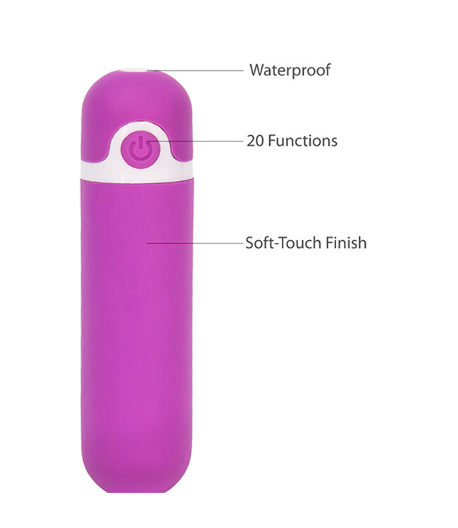 Wonderlust - Purity Oplaadare Bullet Paars