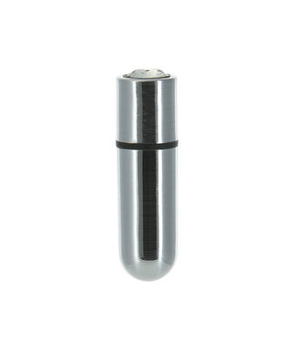 PowerBullet PowerBullet - First Class Mini Bulllet met Kristal 9 Standen Zilver