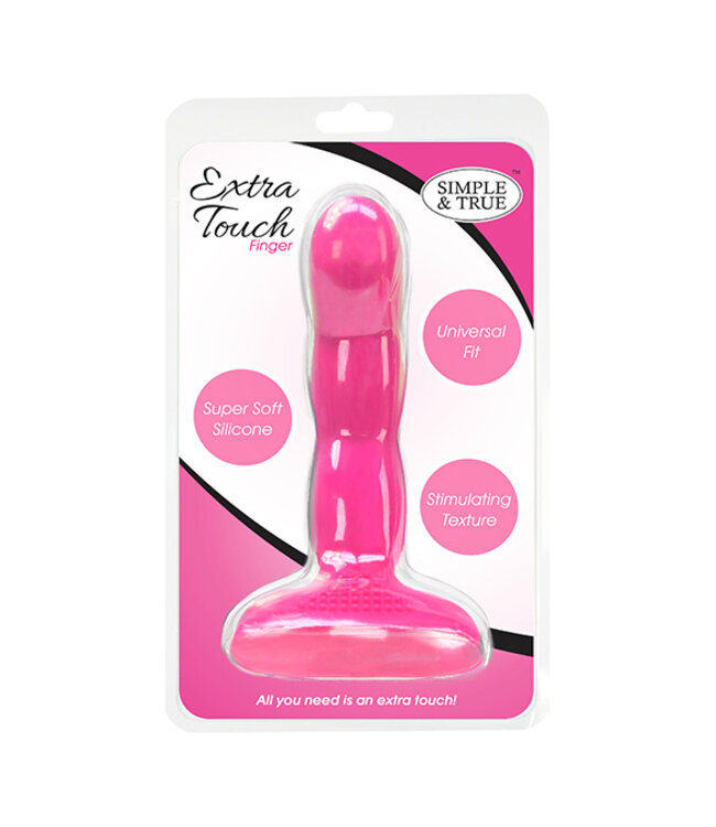 PowerBullet - Extra Touch Finger Dong Roze