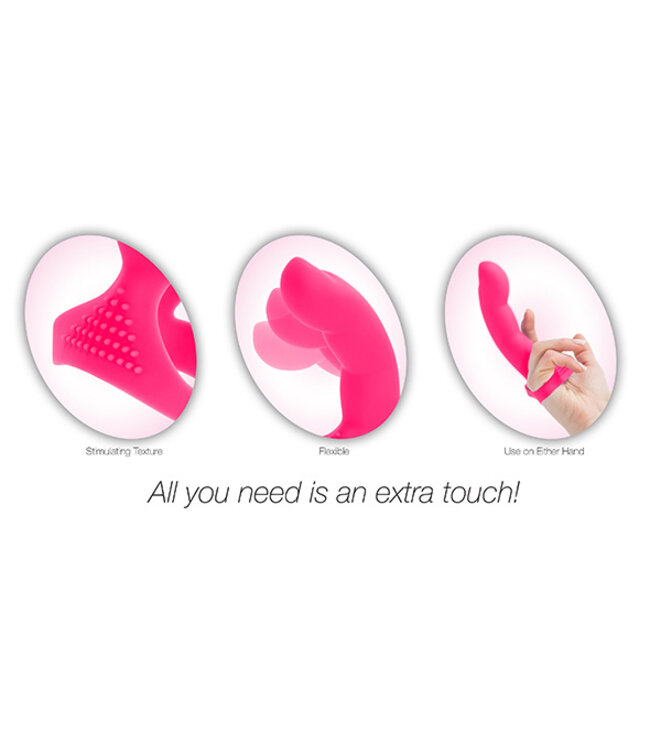 PowerBullet - Extra Touch Finger Dong Roze