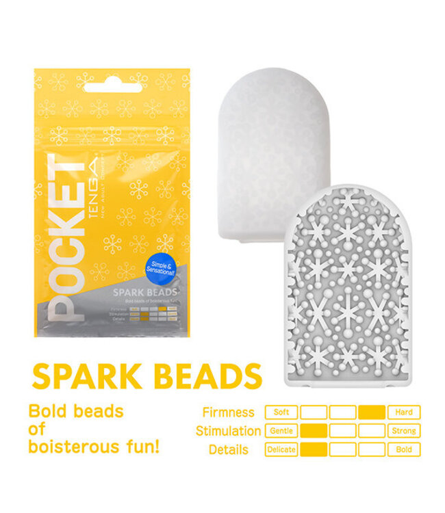 Tenga - Pocket Stroker Spark Beads