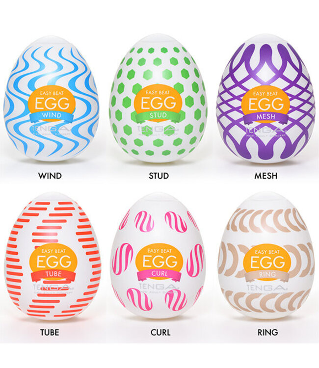 Tenga - Egg Wonder 6 Verschillende