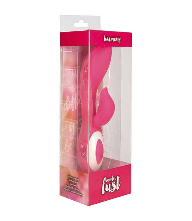 Wonderlust - Harmony Oplaadbare Dual Massager Roze