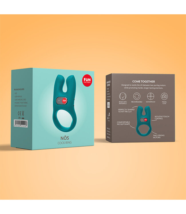 Fun Factory - Nos Cock Ring Zeeblauw