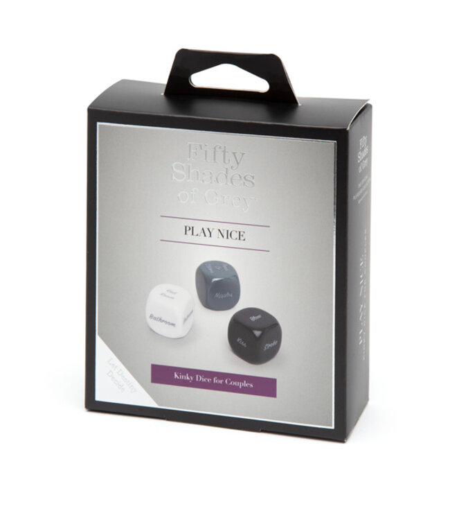 Fifty Shades of Grey - Play Nice Role Play Dobbelsteen