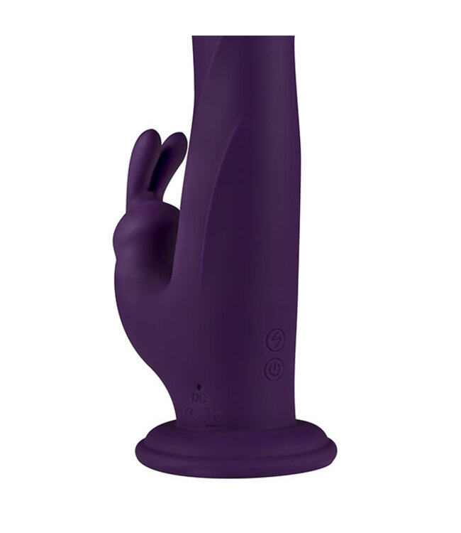 FeelzToys - Whirl-Pulse Roterende Rabbit Vibrator & Afstandsbediening Paars
