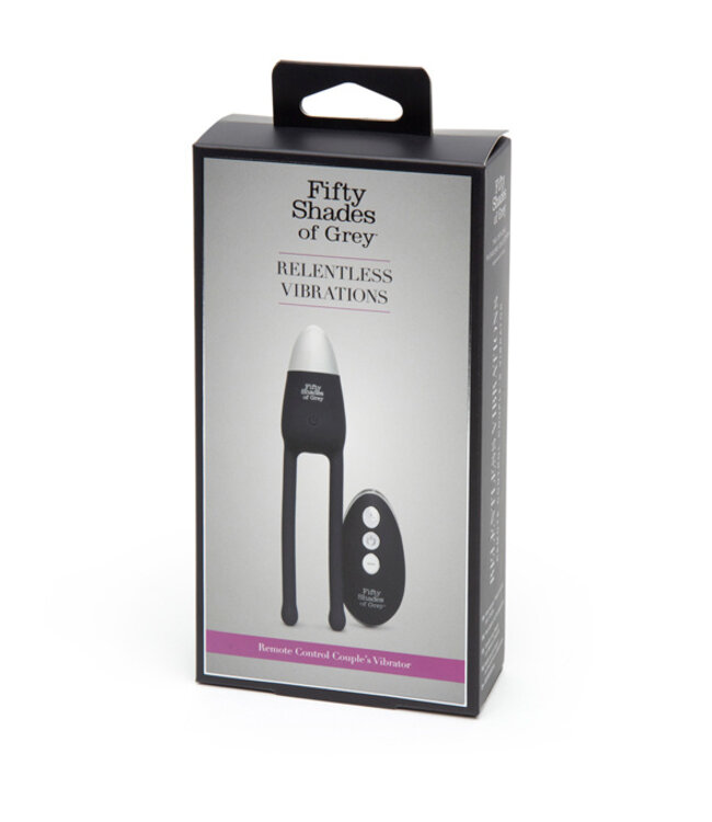Fifty Shades of Grey - Relentless Vibrations Remote Control Couples Vibe