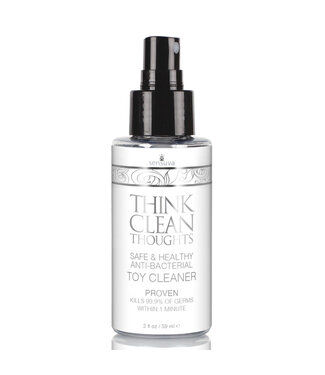Sensuva Sensuva - Think Clean Thoughts Antibacteriele Speeltjes Reiniger 59 ml