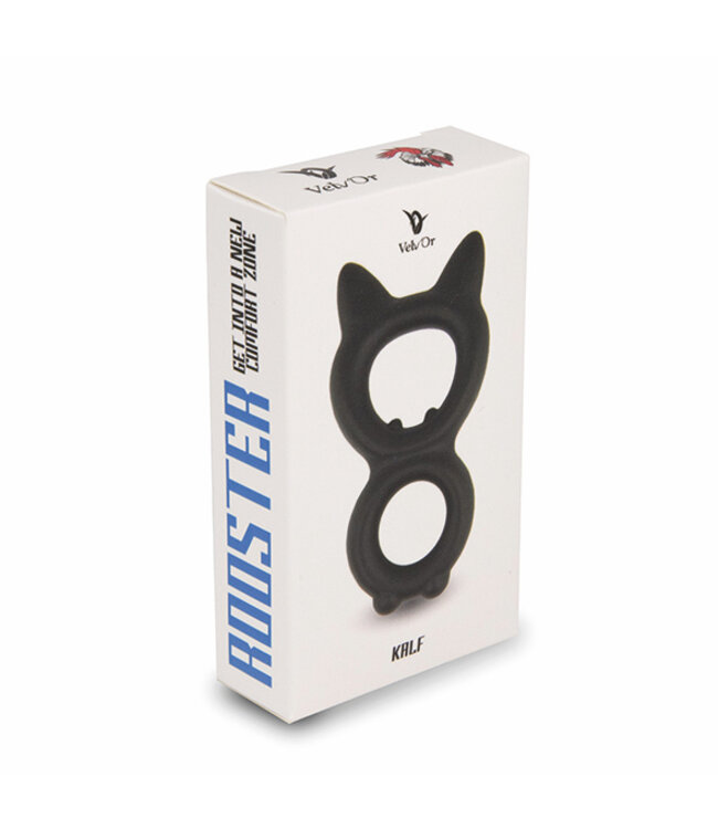 Velv'Or - Rooster Kalf Cat Shaped Cock Ring Design