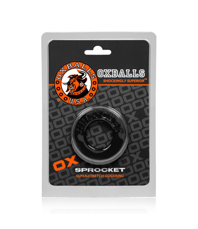 Oxballs - Sprocket Cockring Zwart