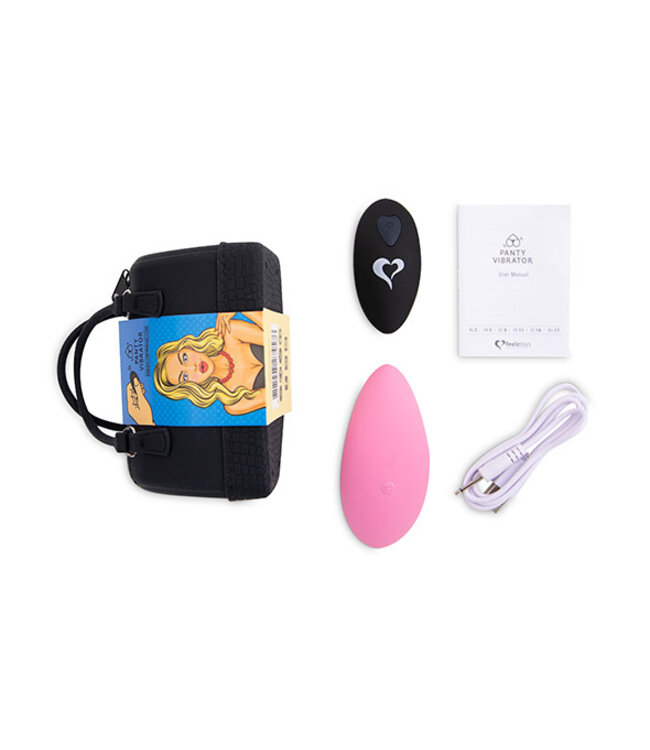FeelzToys - Panty Vibe Remote Controlled Vibrator Roze