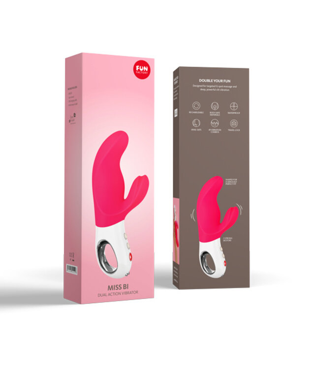 Fun Factory - Miss Bi Dual Vibrator Roze Wit