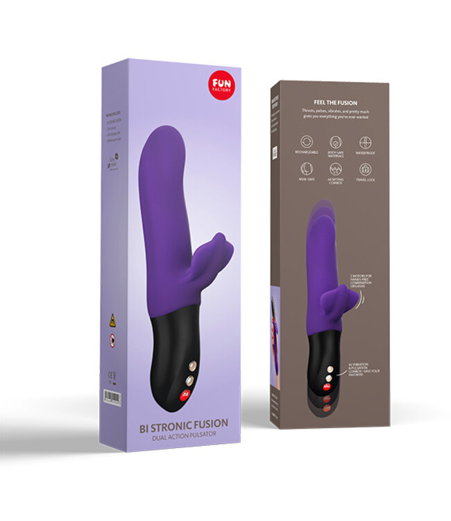 Fun Factory - Bi Stronic Fusion Dual Pulsator Paars