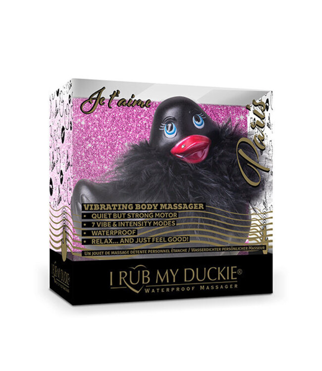 I Rub My Duckie 2.0 | Paris (Zwart)