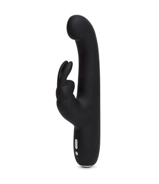 Happy Rabbit Happy Rabbit - Slimline G-Spot Rabbit Vibrator Zwart