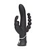 Happy Rabbit Happy Rabbit - Triple Curve Rabbit Vibrator Zwart