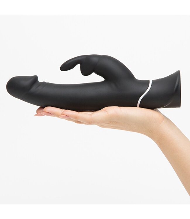 Happy Rabbit - Realistic Rabbit Vibrator Zwart