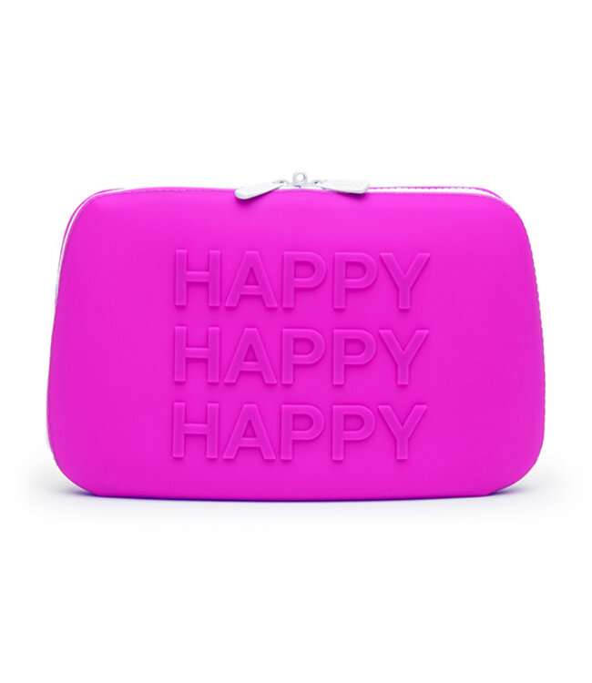 Happy Rabbit - HAPPY Opbergtas met Rits Groot Paars