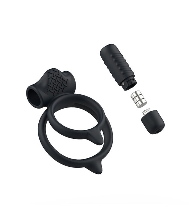 B Swish - bcharmed Basic Plus Dual Penisring Zwart