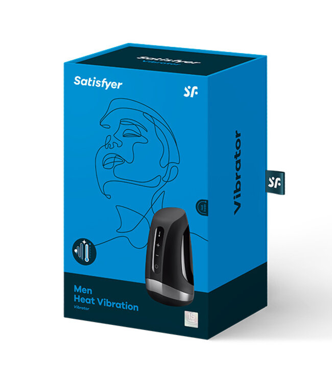 Satisfyer - Men Masturbator Heat Vibration