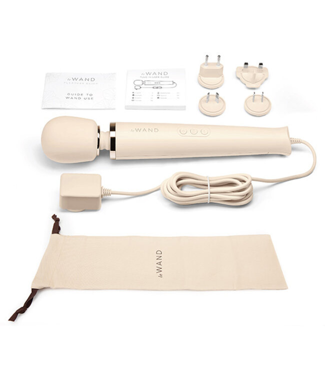Le Wand - Krachtige Plug-In Vibrerende Massager Creme