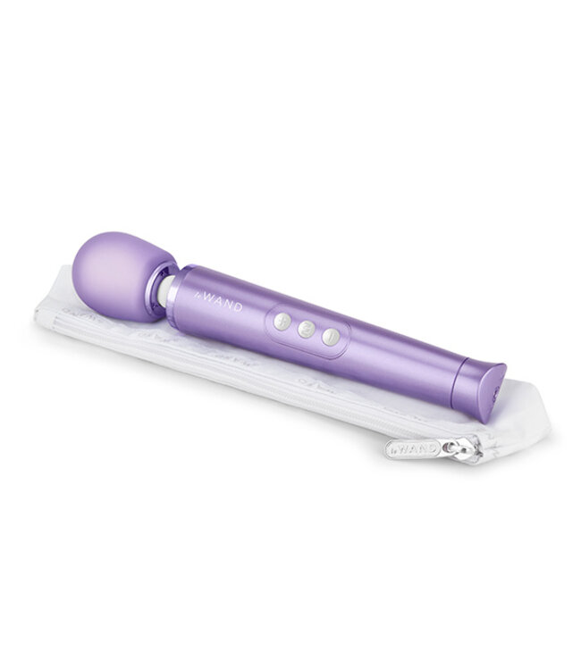 Le Wand - Petite Oplaadbare Vibrerende Massager Paars